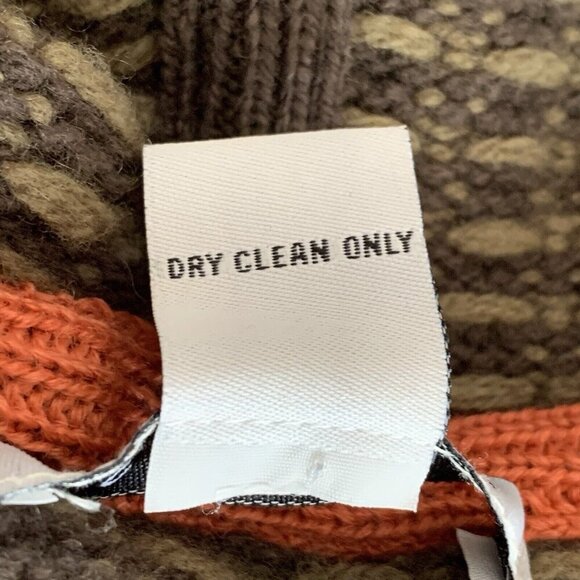 Cabi Wool Blend Coatagan Womens Medium Green Embroidered Pockets Hood Zip Close - Picture 7 of 14